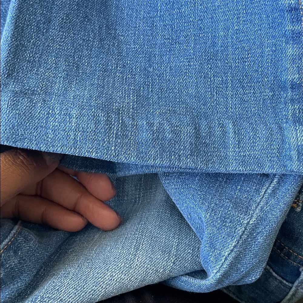 GAP Women's Classic Blue Straight Leg Jeans - Picture 10 of 10